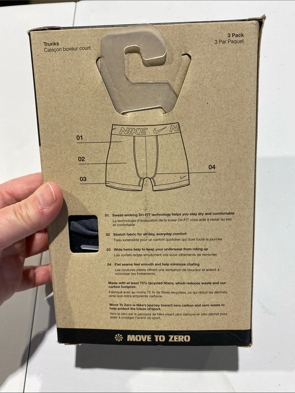 Nike three pack